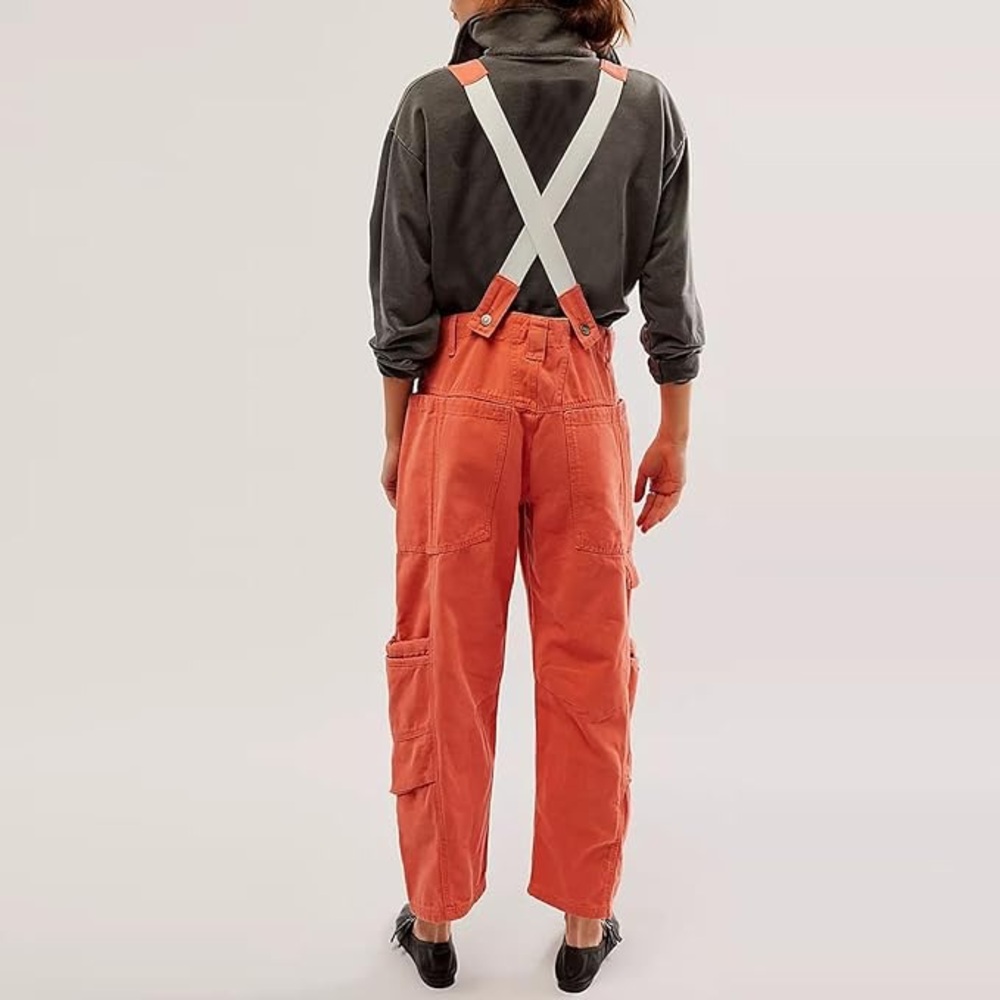 Free People 🌸Rayna🌸 Carpenter Overalls [NWOT] - SZ XS - Picture 15 of 16